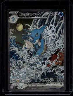 Pokemon TCG Kingdra ex 131 Scarlet & Violet Promo NM B - Image 1
