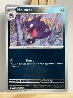 Pokemon TCG Reverse Holo Haunter 049/088 Perfect Order English - Image 1