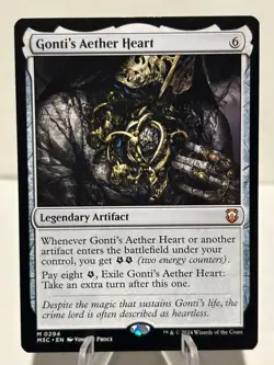 Gonti's Aether Heart 294 M Commander: Modern Horizons 3 NM MTG - Image 1