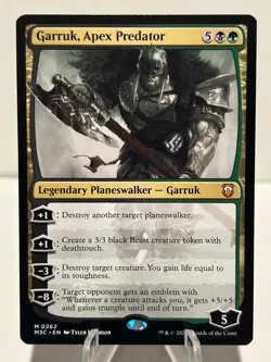Garruk, Apex Predator 262 M Commander: Modern Horizons 3 NM MTG - Image 1