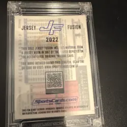 2022 Jersey Fusion Roger Clemens #RC97 Game Used Swatch Blue Jays Baseball - Image 2