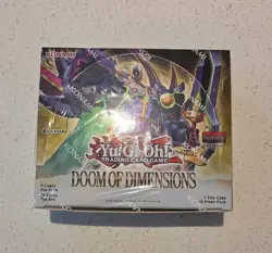Yu-Gi-Oh! Doom of Dimensions Booster Box (24) 1st Edition - New & Sealed - Image 1