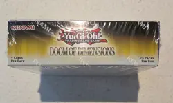 Yu-Gi-Oh! Doom of Dimensions Booster Box (24) 1st Edition - New & Sealed - Image 2