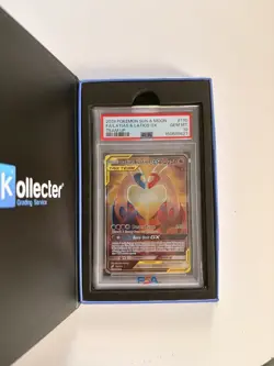 [PSA 10] Latias & Latios GX 170/181 Sun & Moon Team Up Alternate Art POKEMON - Image 1