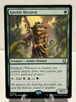 Ignoble Hierarch 234 R Commander: Modern Horizons 3 NM MTG - Image 1