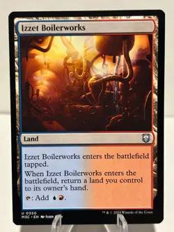 Izzet Boilerworks 350 U Commander: Modern Horizons 3 NM MTG - Image 1