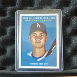Topps 2024 Most Valuable Player Shohei Ohtani MV-2 Dodgers Baseball Insert - Image 1