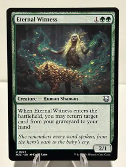 Eternal Witness 227 U Commander: Modern Horizons 3 NM MTG - Image 1