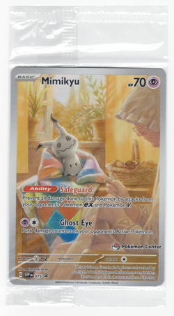Mimikyu 075 - SEALED Pokemon Center ETB Promo - Pokemon Trading Card Game - Image 1