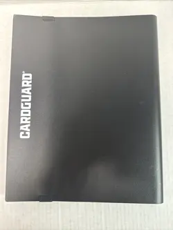 CardGuard Trading Card Folio 9 Pocket Side Loading Binder Black - Image 2