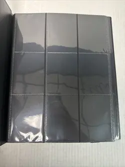 CardGuard Trading Card Folio 9 Pocket Side Loading Binder Black - Image 3