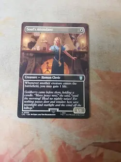 Soul's Attendant Borderless Commander The Lord Of The Rings MTG NM - Image 1