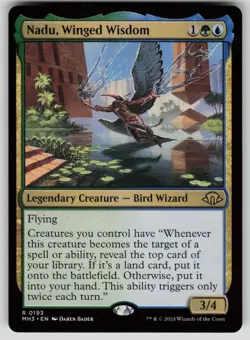 Nadu, Winged Wisdom Normal R Modern Horizons 3 193 NM - Image 1