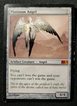 Platinum Angel Core Set 2011 M11 212/249 DMG Magic Gathering MTG See Pics * - Image 1