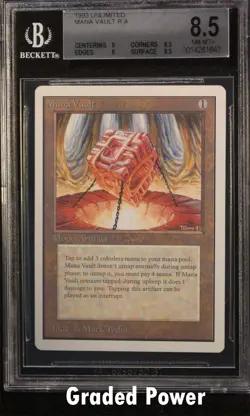 Unlimited Mana Vault 8.5 (1647) Magic MTG - Image 1