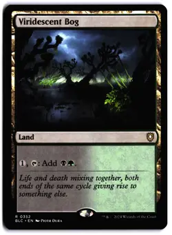 Viridescent Bog NM BLC Commander: Bloomburrow MTG - Image 1