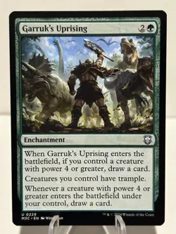 Garruk's Uprising 229 U Commander: Modern Horizons 3 NM MTG - Image 1