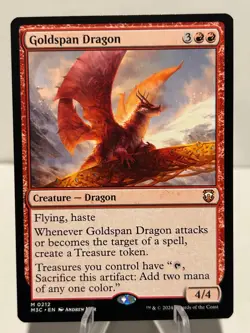 Goldspan Dragon 212 M Commander: Modern Horizons 3 NM MTG - Image 1
