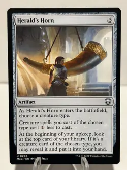 Herald's Horn 296 U Commander: Modern Horizons 3 NM MTG - Image 1