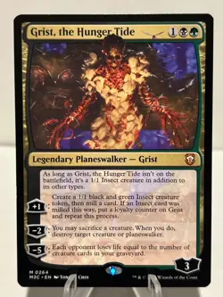 Grist, the Hunger Tide 264 M Commander: Modern Horizons 3 NM MTG - Image 1