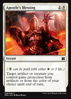 Apostles Blessing -Foil Light Play MTG Modern Masters 2015 - Image 1