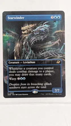 Starwinder (0306) - Borderless Edge of Eternities Regular NM MTG - Image 1