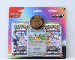 Pokemon TCG: Prismatic Evolutions: 2 pack Blister [Eevee] New Sealed Pokemon Day - Image 1