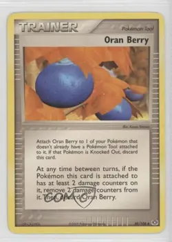 Oran Berry Pokemon EX Emerald #80 2005 - Image 1