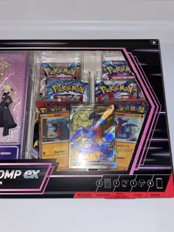 Pokemon TCG: Cynthia’s Garchomp ex Premium Collection box Sealed - Image 3
