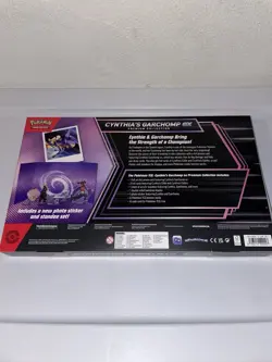 Pokemon TCG: Cynthia’s Garchomp ex Premium Collection box Sealed - Image 5