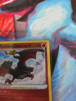 Radiant Charizard - 020/159 - Near Mint - Crown Zenith Pokemon Card - Image 3