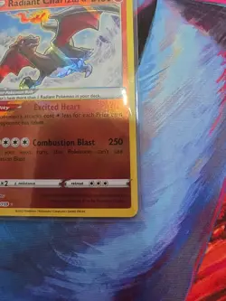 Radiant Charizard - 020/159 - Near Mint - Crown Zenith Pokemon Card - Image 4