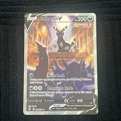 Pokemon Umbreon V Ultra Rare 189/203 Evolving Skies Full Art Alt Art Holo - Image 1