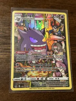 Gengar TG06/TG30 Trainer Gallery Rare Lost Origin Trainer Gallery Pokemon NM/M - Image 1