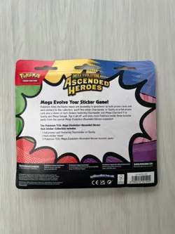 Pokemon TCG Mega Evolution Ascended Heroes Tech Sticker Collection | Gastly - Image 2