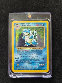 Pokemon TCG 2000 Base Set 2 Holo Rare Blastoise (2/130) -LP/MP - Image 1