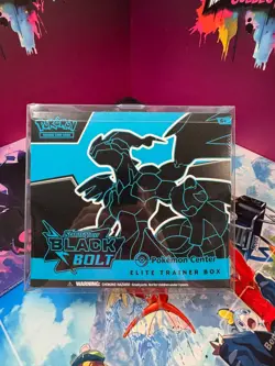 Pokemon TCG Black Bolt Elite Trainer Box ETB Pokemon Center SEALED - Image 1