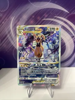 Pokemon TCG Zeraora VMAX Galarian Gallery Crown Zenith GG43/GG70 - Image 1
