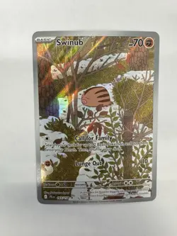 Swinub Illustration Rare Pokemon Journey Together 165/159 - Image 1