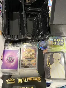 Pokemon TCG Mega Evolution Gardevoir ETB Elite Trainer Box OPEN W/Promo NO PACKS - Image 1