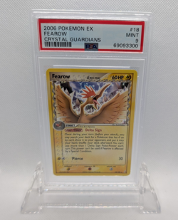 PSA 9 - MT - 2006 POKEMON EX CRYSTAL GUARDIANS #18 FEAROW - Image 1