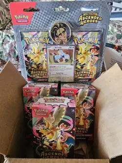 Pokemon TCG Ascended Heroes Booster Bundles ×3 & 2 Pack Blister ×1 - Image 1