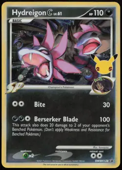 Hydreigon C lv.61 SWSH138 NM Sword & Shield Promo Promo Holo Pokemon - Image 1