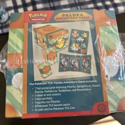 Pokemon TCG: Paldea Adventure Chest - New, Factory Sealed - Image 2