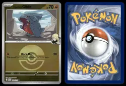 CYNTHIA'S GIBLE (POKE BALL) 109/217 COMMON ME: ASCENDED HEROES POKEMON NM - Image 1
