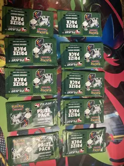 10x Play! Pokemon Prize Pack Series 8 *FACTORY SEALED* Promo Packs NEW NM - Image 1
