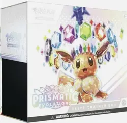 Pokemon Scarlet & Violet: Prismatic Evolutions ETB Sealed Elite Trainer Box - Image 1