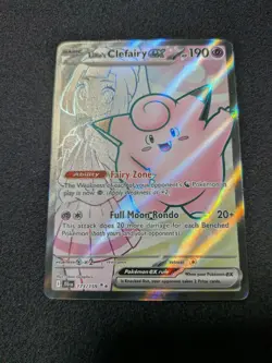 Pokemon Lillie's Clefairy ex 173/159 Sv09: Journey Together Holo - Image 1