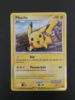 2010 Pikachu Pokemon World Collection PW Italian - ENGLISH Back - LP - Image 1