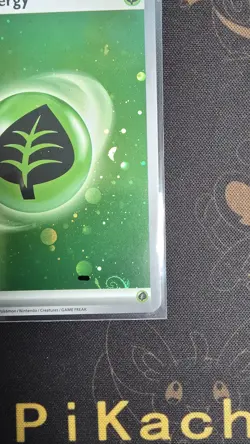 Pokemon - Grass Energy SVE 001 Cosmos Holo 151 NM HD Galaxy SWIRL - Image 3